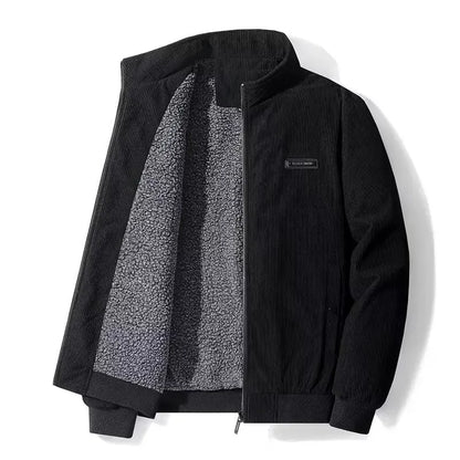VESTE EN CORDUROY AVEC DOUBLURE EN POLAIRE