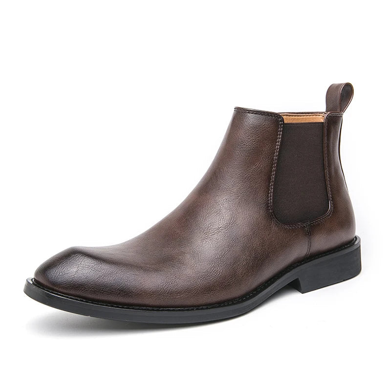 Hans™ Bottes Chelsea Minimalistes pour Hommes