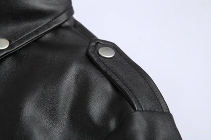 VESTE EN CUIR POUR HOMME CLASSIQUE