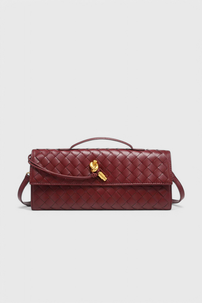 Pochette Melanie à nœuds dorés