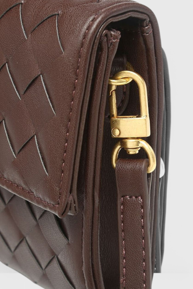 Pochette Melanie à nœuds dorés