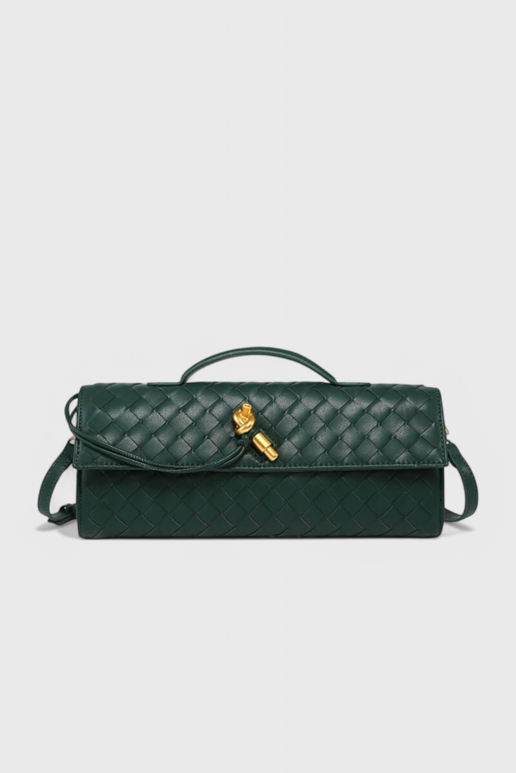 Pochette Melanie à nœuds dorés
