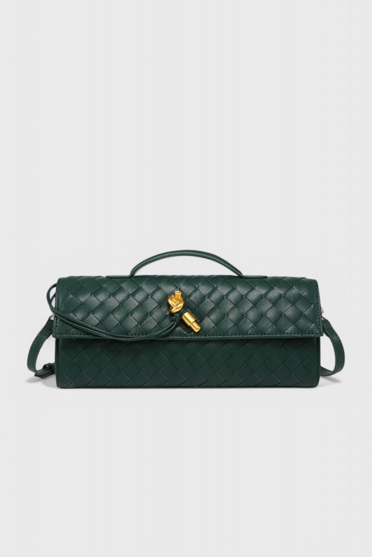 Pochette Melanie à nœuds dorés