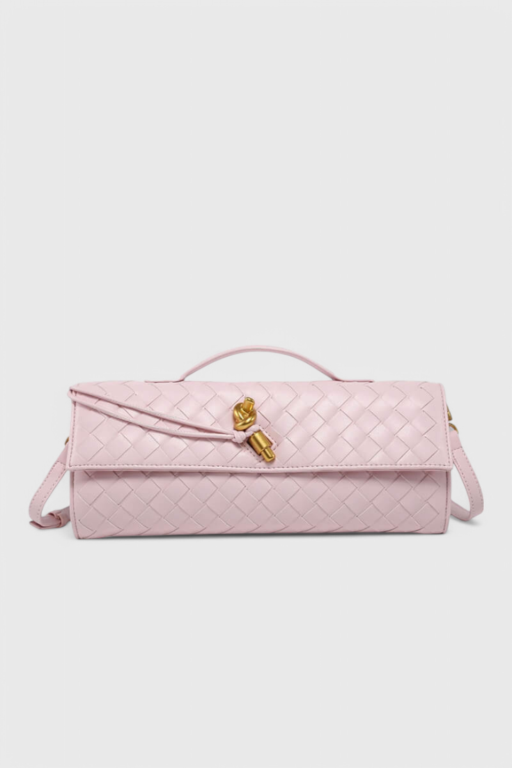 Pochette Melanie à nœuds dorés