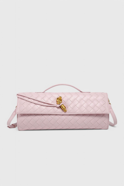 Pochette Melanie à nœuds dorés