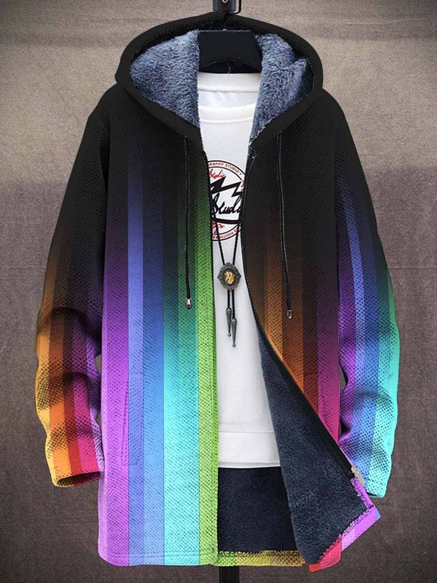 Tobias | Cardigan à Capuche Artistique