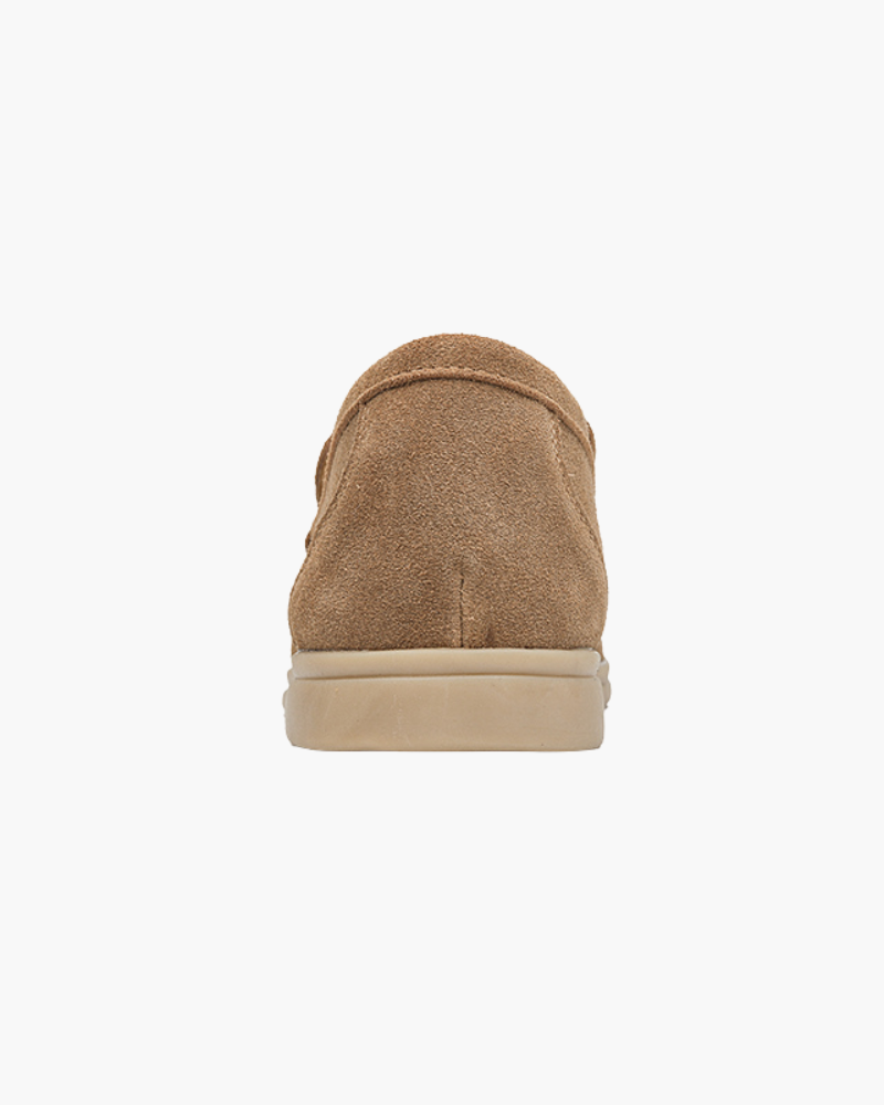 Luke | Mocassin en Suède Style Vieille Argent pour Hommes