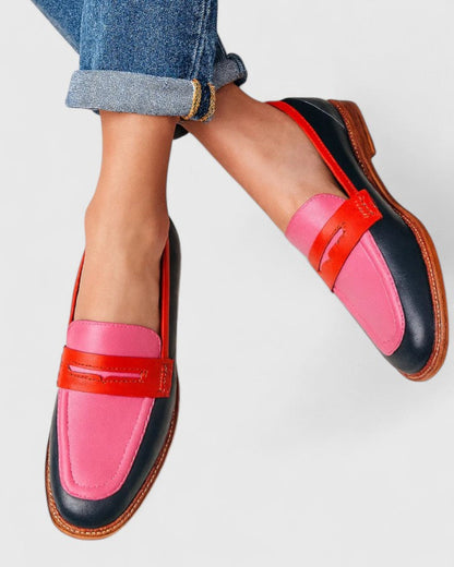 Alice™ | Mocassins décontractés à contraste