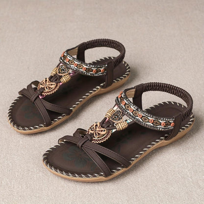 Nadia™ Sandales orthopédiques de style Ibiza pour le confort et l'élégance.