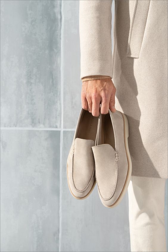 Xavier | Chaussures pour hommes en suède de haute qualité