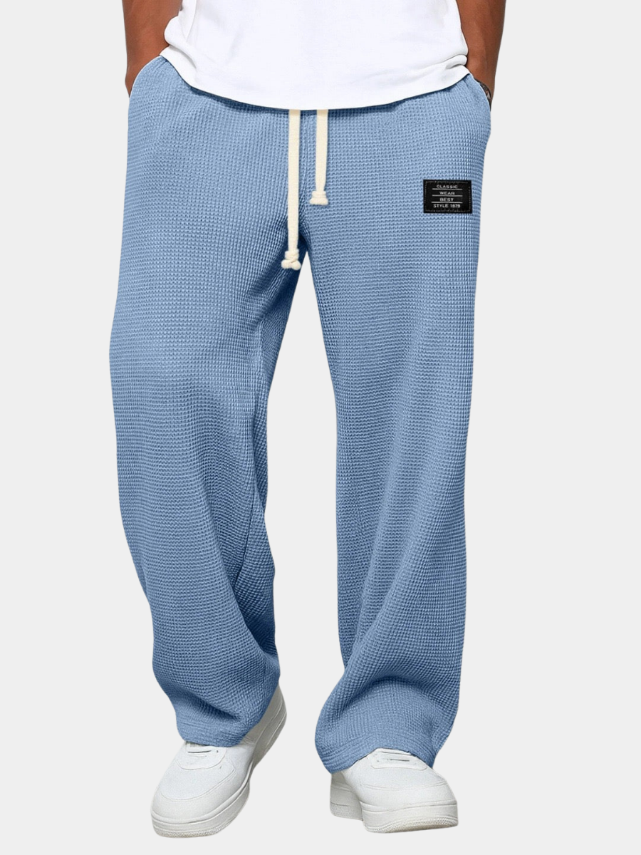 Pantalon Ample Maille Gaufrée Jacques
