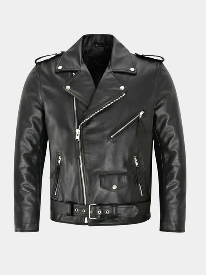 VESTE EN CUIR POUR HOMME CLASSIQUE