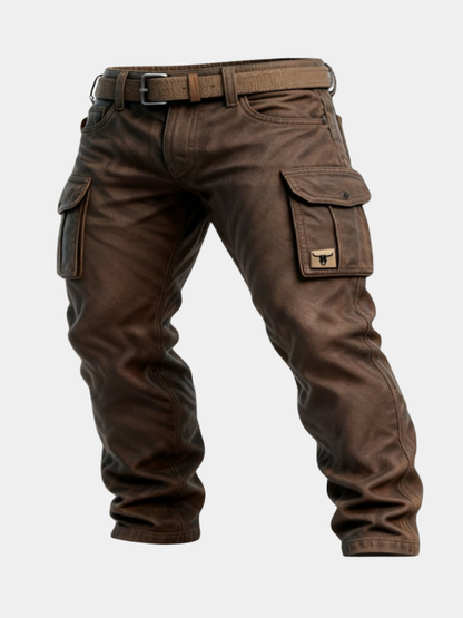 PANTALON CARGO DOUBLÉ