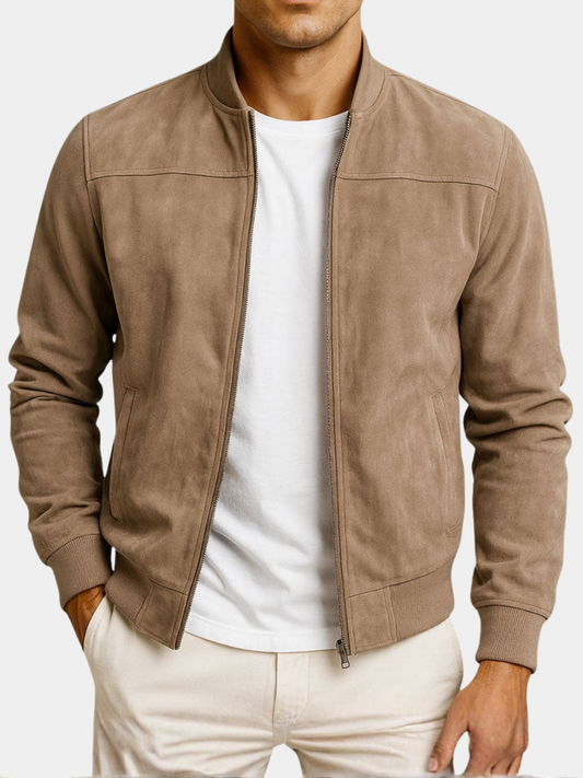 Veste Bomber Effet Daim Antoine