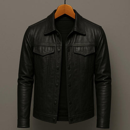 VESTE EN CUIR MODERNE RIDER