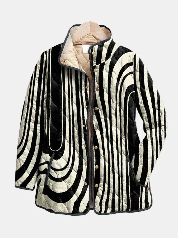 Leontine | Veste Matelassée Imprimees