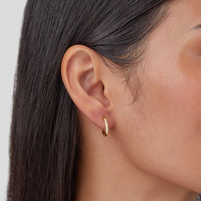 BOUCLES D’OREILLES CERCHIO ÉTERNITÉ