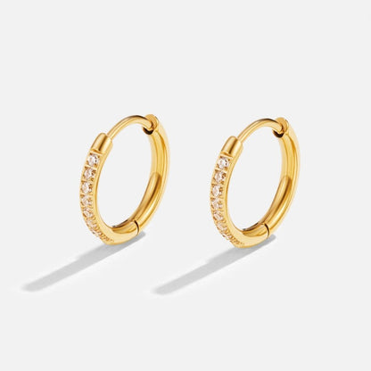 BOUCLES D’OREILLES CERCHIO ÉTERNITÉ
