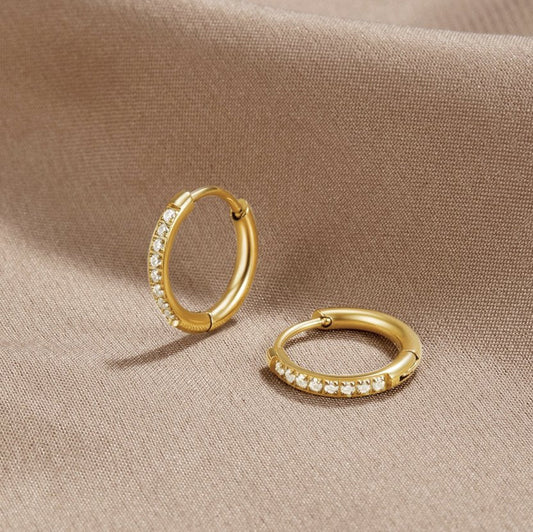 BOUCLES D’OREILLES CERCHIO ÉTERNITÉ