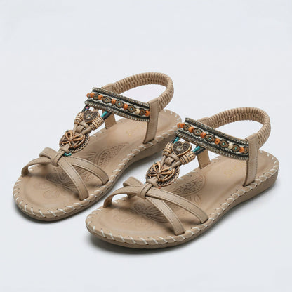 Nadia™ Sandales orthopédiques de style Ibiza pour le confort et l'élégance.
