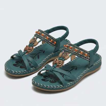 Nadia™ Sandales orthopédiques de style Ibiza pour le confort et l'élégance.