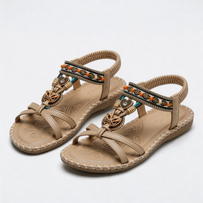 Nadia™ Sandales orthopédiques de style Ibiza pour le confort et l'élégance.