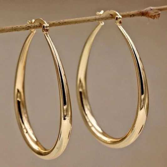 BOUCLES D’OREILLES VINTAGE EN OR
