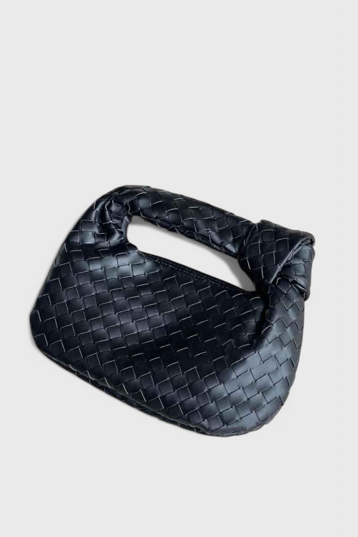 Mini-sac tissé Sage Satchel