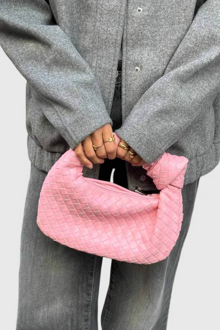 Mini-sac tissé Sage Satchel