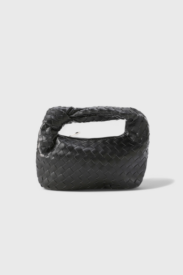 Mini-sac tissé Sage Satchel