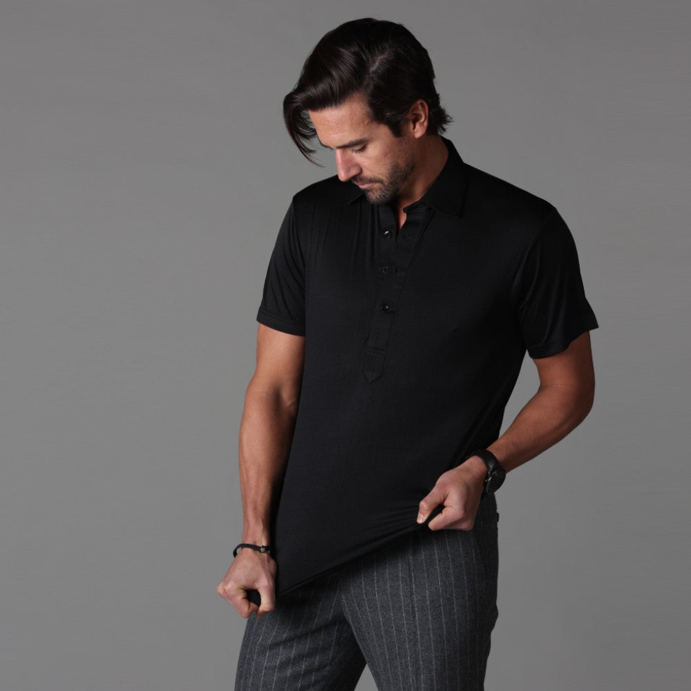 Jack | Polo à manches courtes Slim Fit en performance élégante