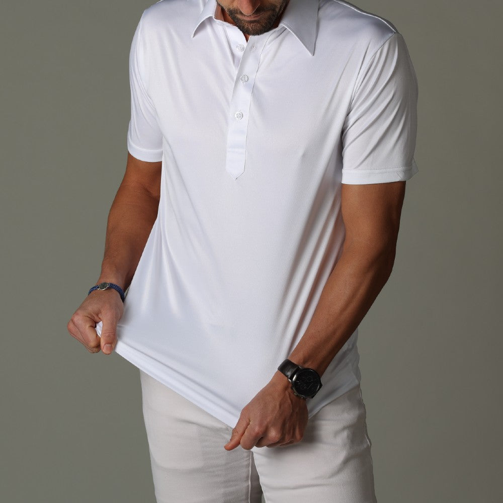 Jack | Polo à manches courtes Slim Fit en performance élégante