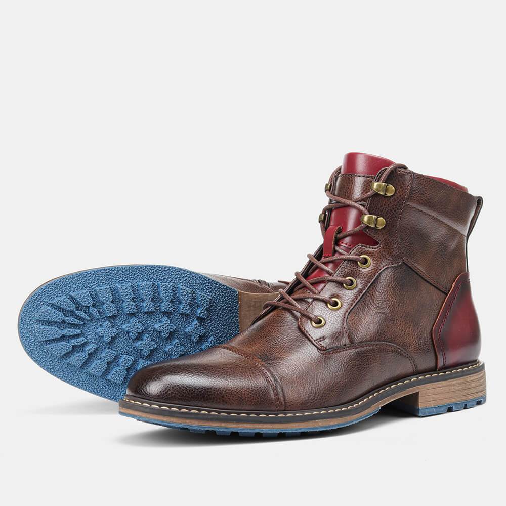Daniël™ Bottes en Cuir Classiques pour Hommes