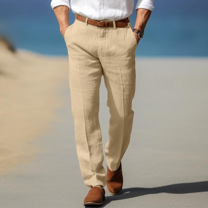 PANTALON HOMME LUXE EN LIN PREMIUM